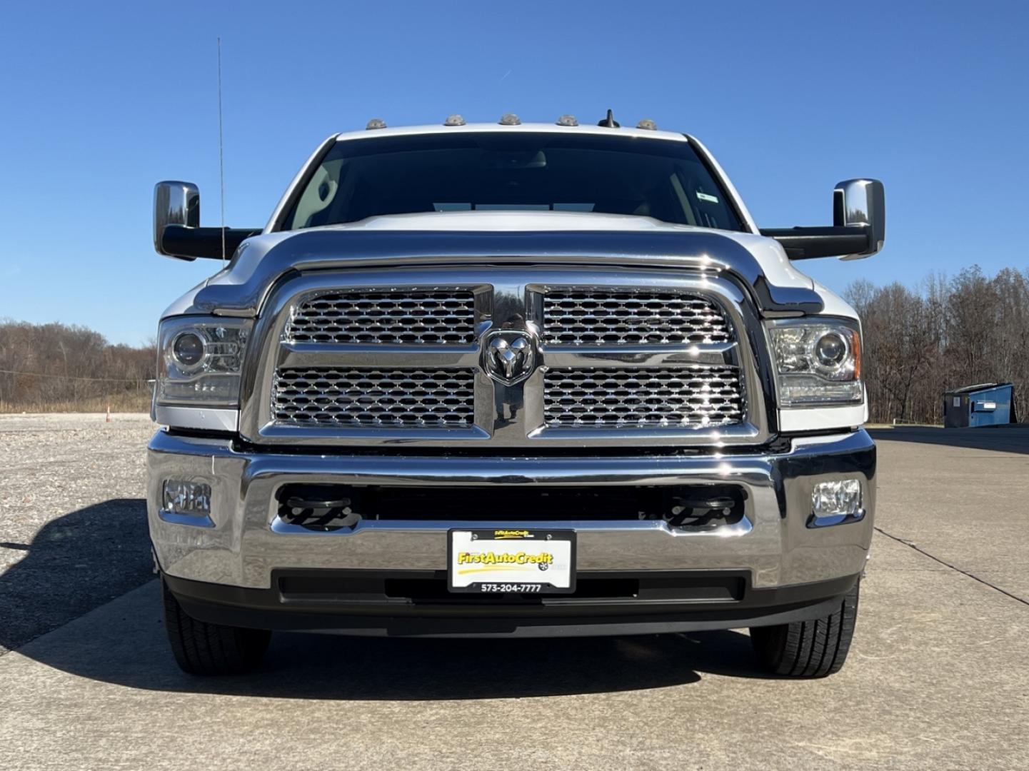 2014 WHITE /Black Leather RAM 3500 LARAMIE (3C63RPJL2EG) with an 6.7L engine, Automatic transmission, located at 2990 Old Orchard Rd., Jackson, MO, 63755, 37.354214, -89.612106 - Photo#14