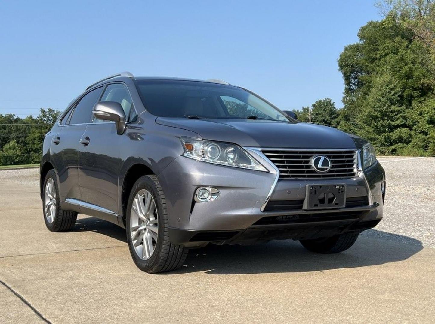 2015 GREY /Tan LEXUS RX 350 (2T2ZK1BA1FC) with an 3.5L engine, Automatic transmission, located at 2990 Old Orchard Rd., Jackson, MO, 63755, 37.354214, -89.612106 - Photo#0