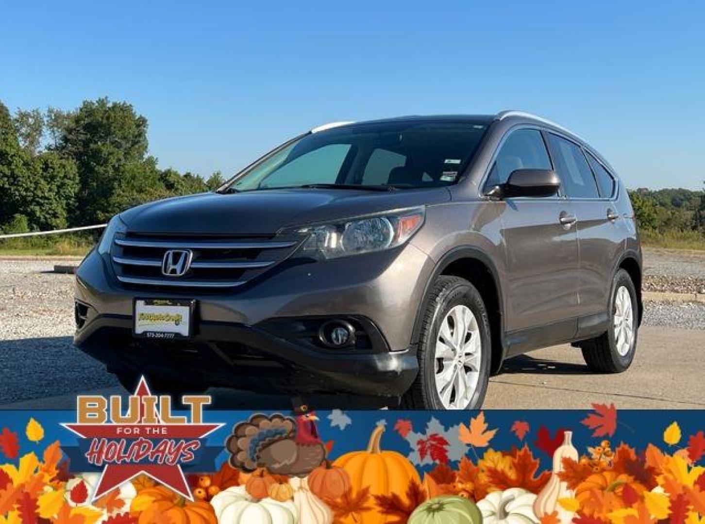 2013 BROWN /Tan HONDA CR-V EXL (5J6RM3H75DL) with an 2.4L engine, Automatic transmission, located at 2990 Old Orchard Rd., Jackson, MO, 63755, 37.354214, -89.612106 - Photo#6