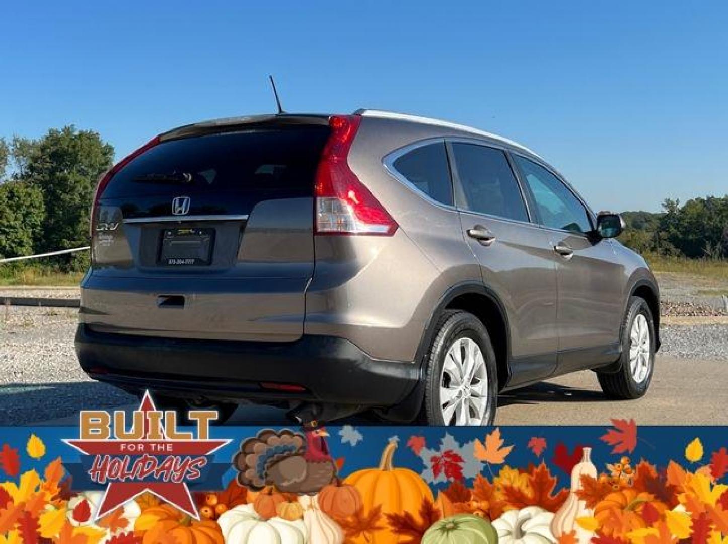 2013 BROWN /Tan HONDA CR-V EXL (5J6RM3H75DL) with an 2.4L engine, Automatic transmission, located at 2990 Old Orchard Rd., Jackson, MO, 63755, 37.354214, -89.612106 - Photo#9