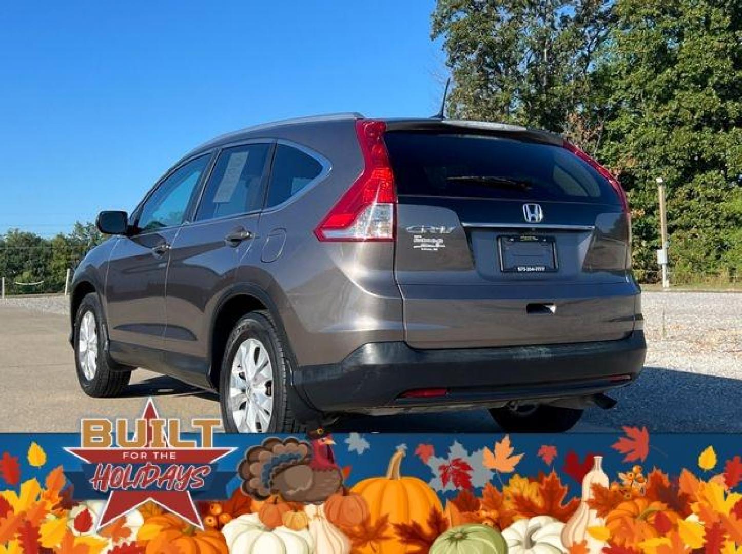 2013 BROWN /Tan HONDA CR-V EXL (5J6RM3H75DL) with an 2.4L engine, Automatic transmission, located at 2990 Old Orchard Rd., Jackson, MO, 63755, 37.354214, -89.612106 - Photo#10