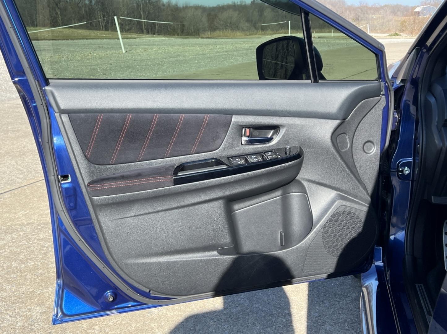 2019 BLUE /Black Suede/Leather SUBARU WRX STI (JF1VA2S61K9) with an 2.5L engine, 6-Speed Manual transmission, located at 2990 Old Orchard Rd., Jackson, MO, 63755, 37.354214, -89.612106 - Photo#11