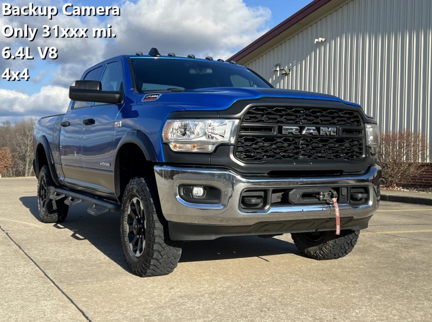 2021 BLUE /Gray Leather RAM 2500 TRADESMAN (3C6TR5CJ1MG) with an 6.4L engine, Automatic transmission, located at 2990 Old Orchard Rd., Jackson, MO, 63755, 37.354214, -89.612106 - Photo#0