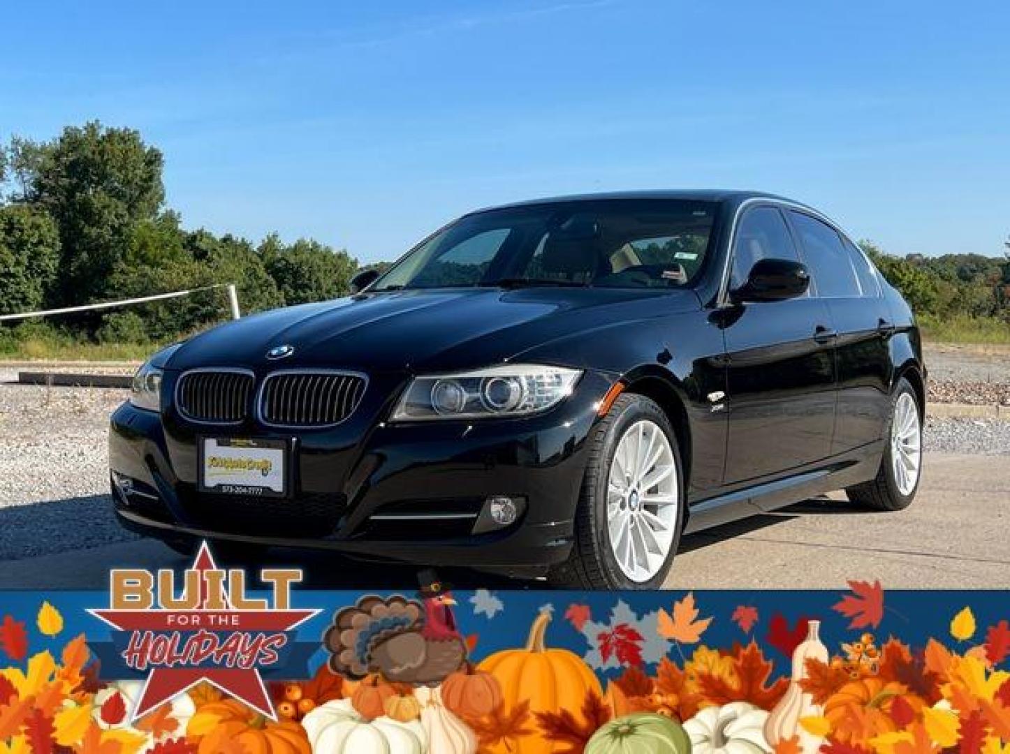 2011 BLACK /Tan BMW 335 XI (WBAPL5C55BA) with an 3.0L engine, Automatic transmission, located at 2990 Old Orchard Rd., Jackson, MO, 63755, 37.354214, -89.612106 - Photo#6