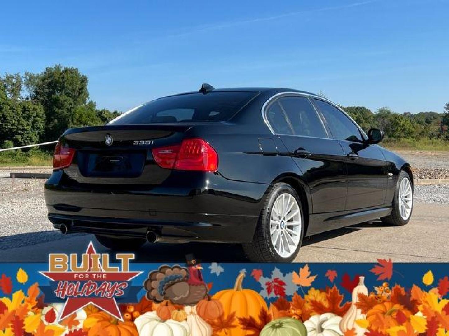 2011 BLACK /Tan BMW 335 XI (WBAPL5C55BA) with an 3.0L engine, Automatic transmission, located at 2990 Old Orchard Rd., Jackson, MO, 63755, 37.354214, -89.612106 - Photo#9