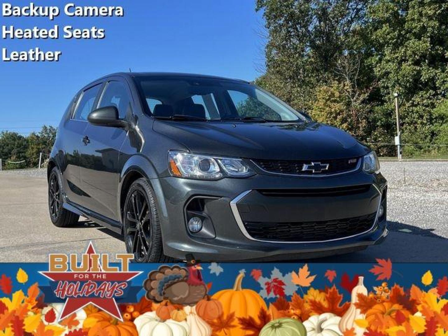 2020 GREY /Black CHEVROLET SONIC PREMIER (1G1JF6SB2L4) with an 1.4L engine, Automatic transmission, located at 2990 Old Orchard Rd., Jackson, MO, 63755, 37.354214, -89.612106 - Photo#0