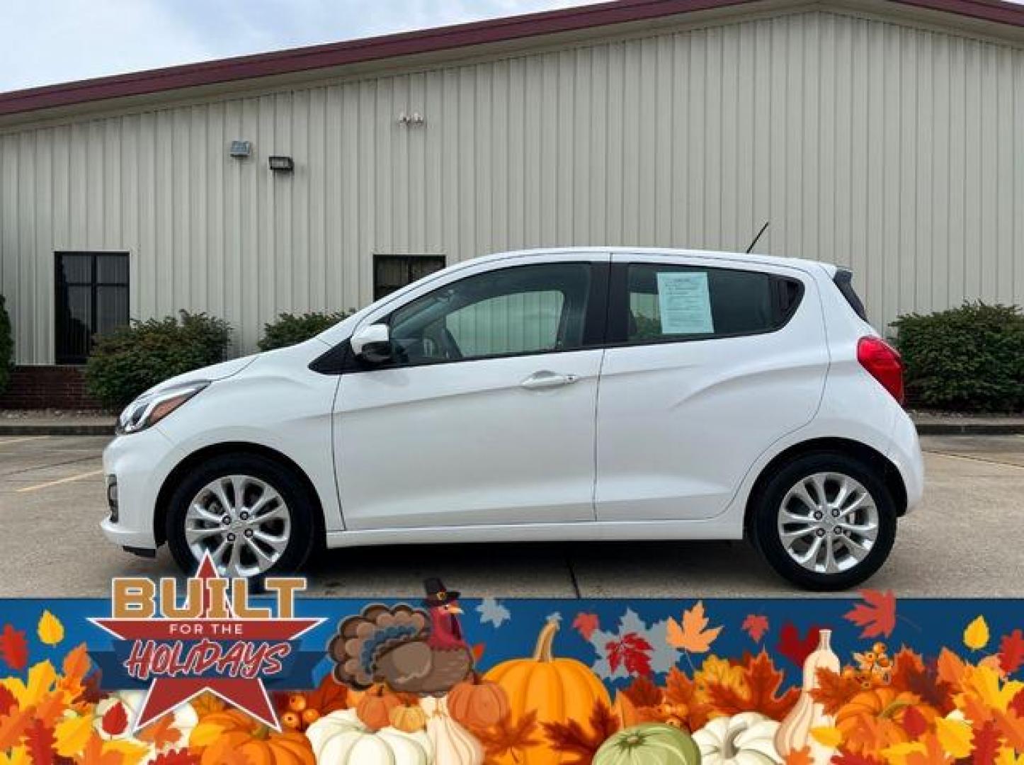 2021 WHITE /Black CHEVROLET SPARK 1LT (KL8CD6SA8MC) with an 1.4L engine, Continuously Variable transmission, located at 2990 Old Orchard Rd., Jackson, MO, 63755, 37.354214, -89.612106 - Photo#4