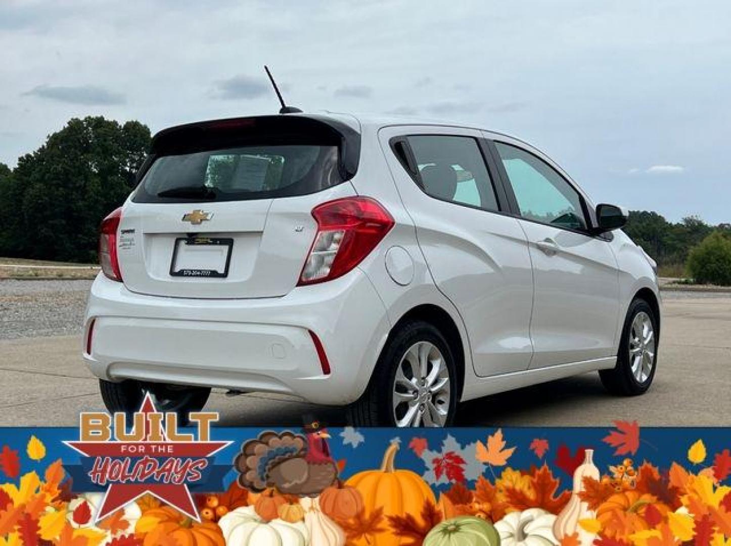 2021 WHITE /Black CHEVROLET SPARK 1LT (KL8CD6SA8MC) with an 1.4L engine, Continuously Variable transmission, located at 2990 Old Orchard Rd., Jackson, MO, 63755, 37.354214, -89.612106 - Photo#6