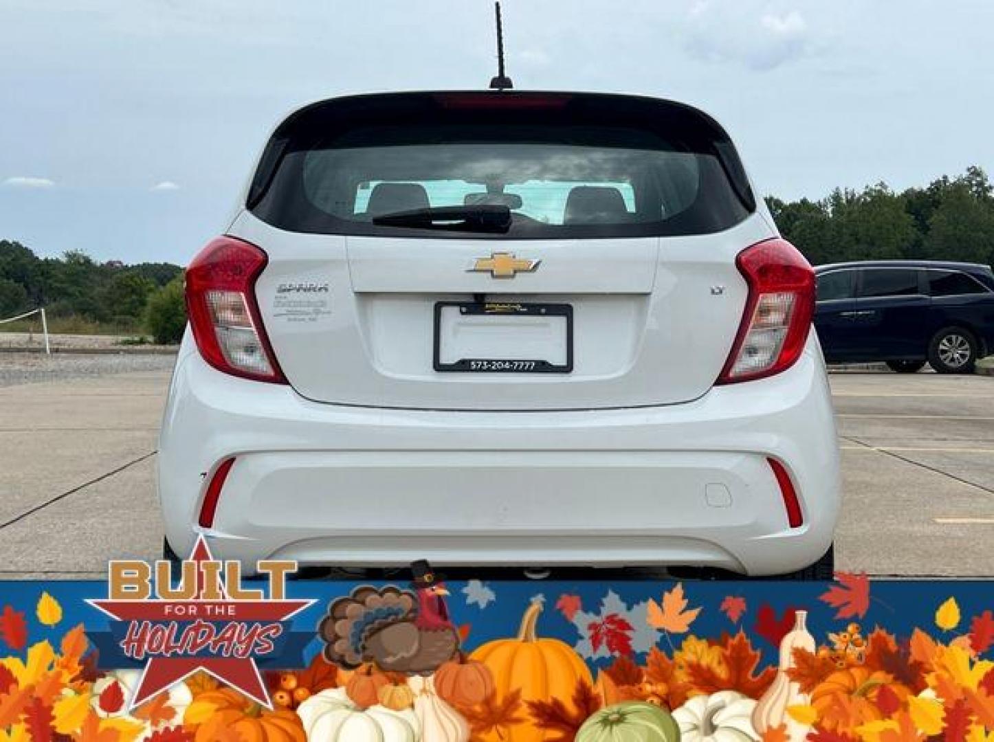 2021 WHITE /Black CHEVROLET SPARK 1LT (KL8CD6SA8MC) with an 1.4L engine, Continuously Variable transmission, located at 2990 Old Orchard Rd., Jackson, MO, 63755, 37.354214, -89.612106 - Photo#8