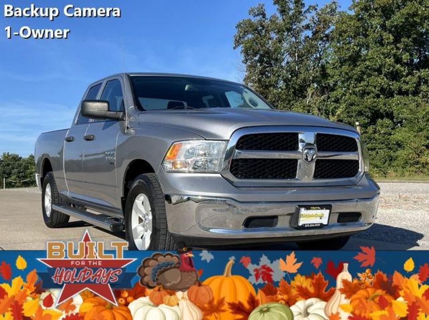 2020 SILVER /Gray RAM 1500 CLASSIC TRADESMAN (1C6RR6FG8LS) with an 3.6L engine, Automatic transmission, located at 2990 Old Orchard Rd., Jackson, MO, 63755, 37.354214, -89.612106 - Photo#0