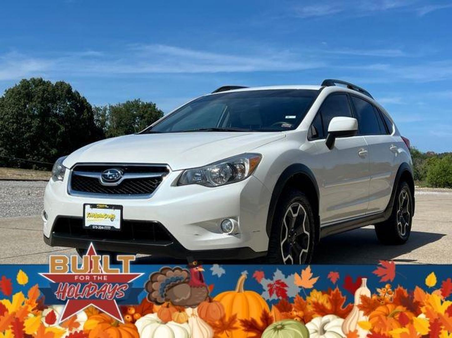 2014 WHITE /Tan SUBARU XV CROSSTREK 2.0 PREMIUM (JF2GPACC5E8) with an 2.0L engine, Continuously Variable transmission, located at 2990 Old Orchard Rd., Jackson, MO, 63755, 37.354214, -89.612106 - Photo#3