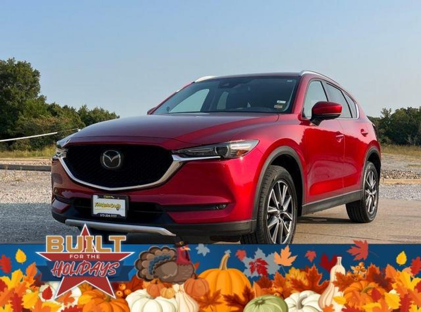 2017 RED /Black MAZDA CX-5 GRAND TOURING (JM3KFBDL4H0) with an 2.5L engine, Automatic transmission, located at 2990 Old Orchard Rd., Jackson, MO, 63755, 37.354214, -89.612106 - Photo#6