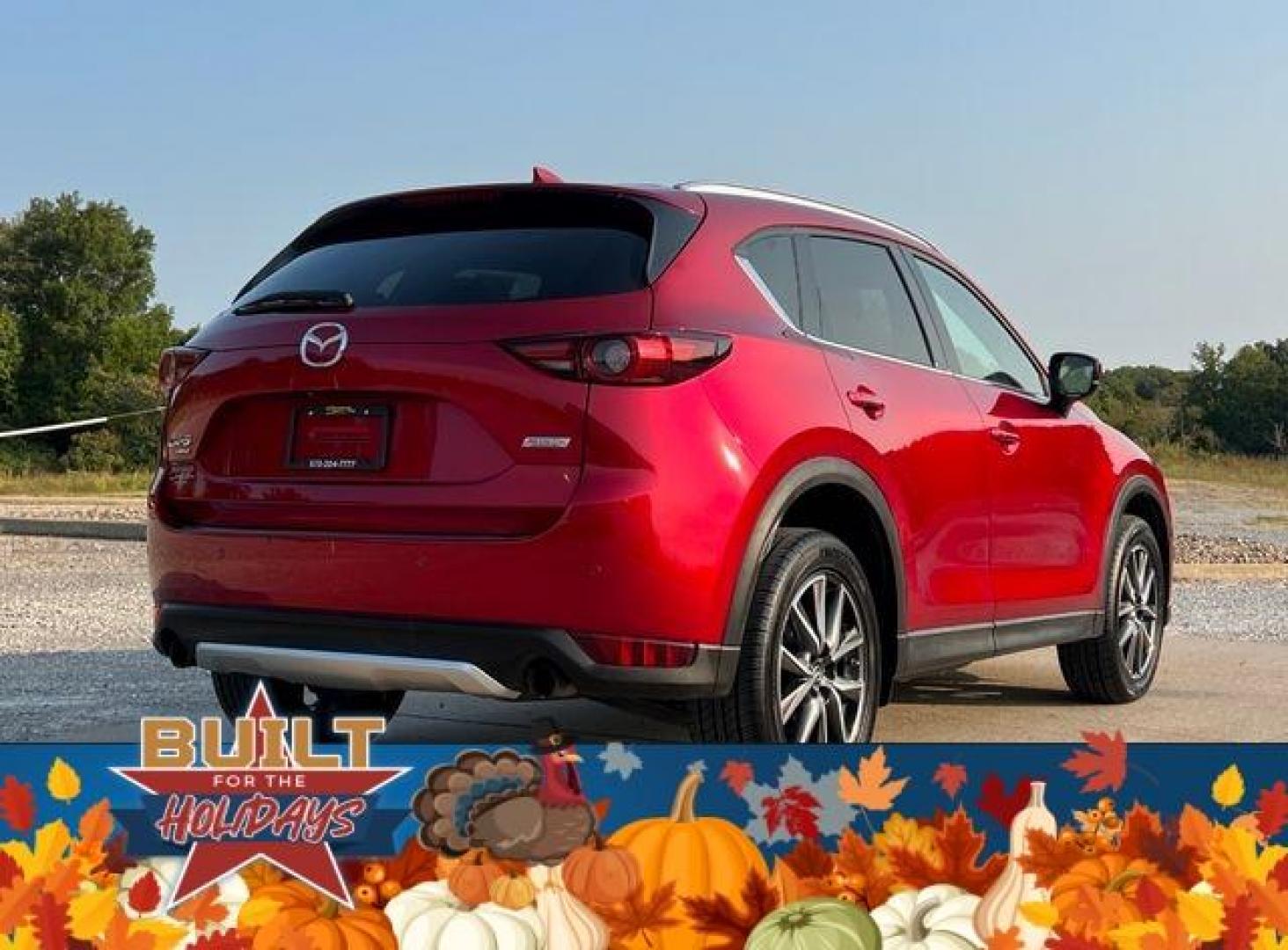 2017 RED /Black MAZDA CX-5 GRAND TOURING (JM3KFBDL4H0) with an 2.5L engine, Automatic transmission, located at 2990 Old Orchard Rd., Jackson, MO, 63755, 37.354214, -89.612106 - Photo#9