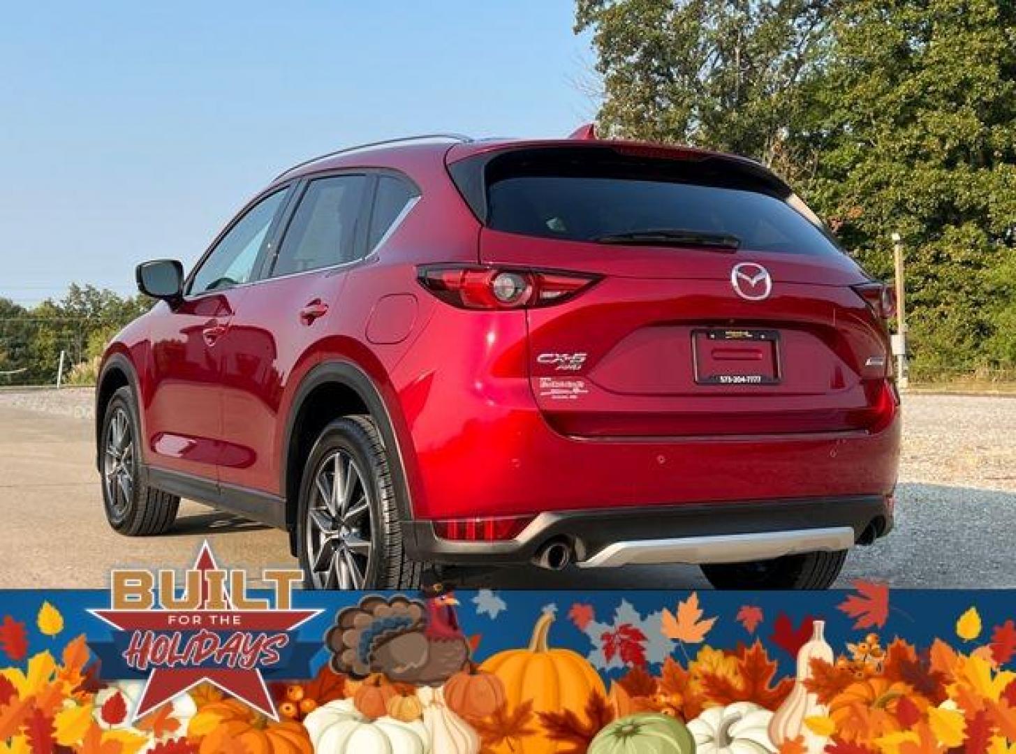 2017 RED /Black MAZDA CX-5 GRAND TOURING (JM3KFBDL4H0) with an 2.5L engine, Automatic transmission, located at 2990 Old Orchard Rd., Jackson, MO, 63755, 37.354214, -89.612106 - Photo#10