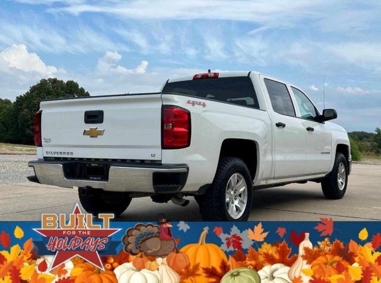 2014 WHITE /Black CHEVROLET SILVERADO 1500 LT (3GCUKREH8EG) with an 4.3L engine, Automatic transmission, located at 2990 Old Orchard Rd., Jackson, MO, 63755, 37.354214, -89.612106 - Photo#6