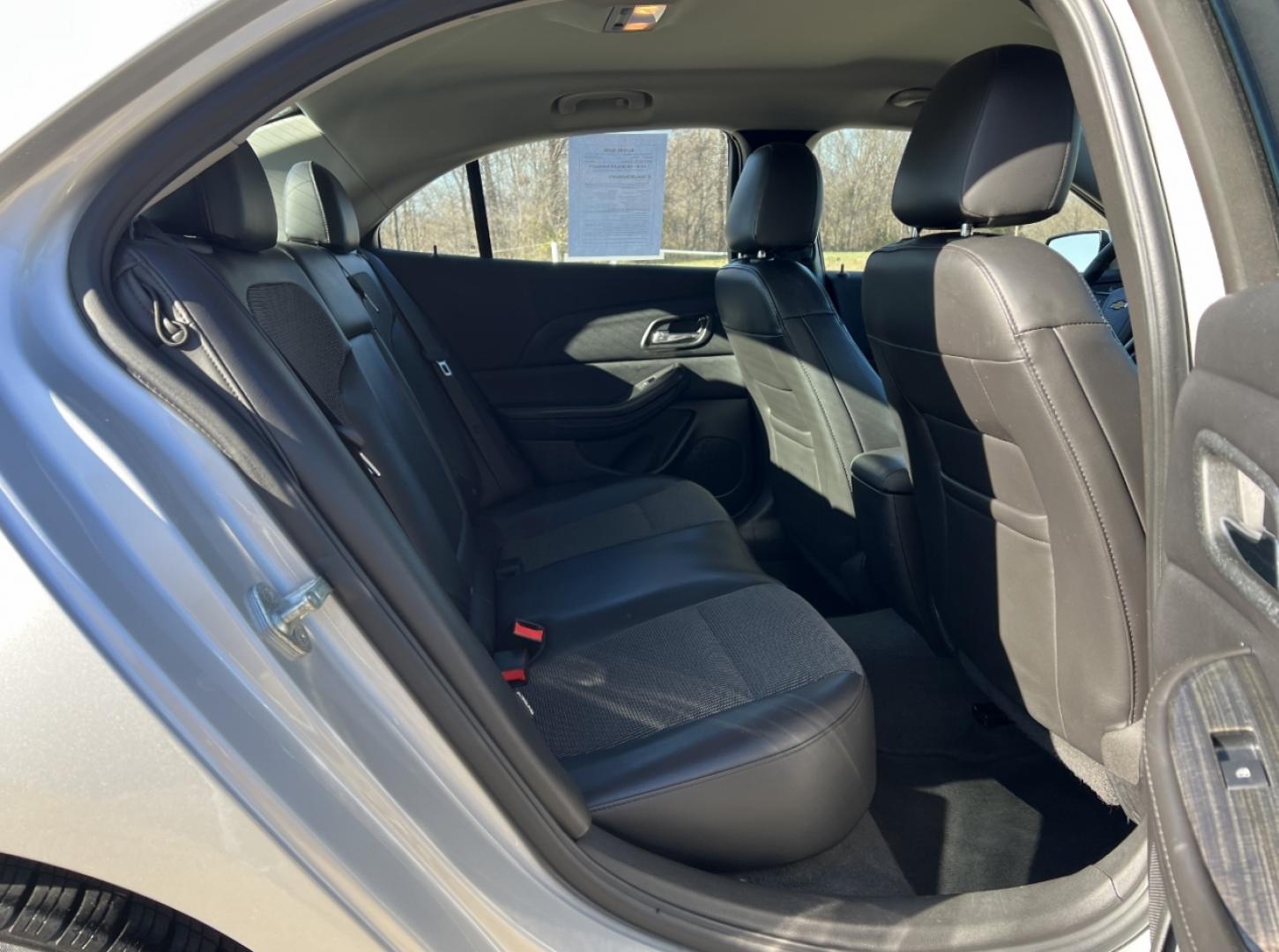 2014 SILVER /Black/Gray Cloth/Leather CHEVROLET MALIBU 2LT (1G11E5SL3EF) with an 2.5L engine, Automatic transmission, located at 2990 Old Orchard Rd., Jackson, MO, 63755, 37.354214, -89.612106 - Photo#16