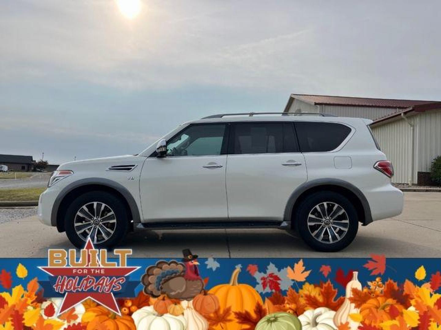 2018 WHITE /Black NISSAN ARMADA SL (JN8AY2NC2JX) with an 5.6L engine, Automatic transmission, located at 2990 Old Orchard Rd., Jackson, MO, 63755, 37.354214, -89.612106 - Photo#10