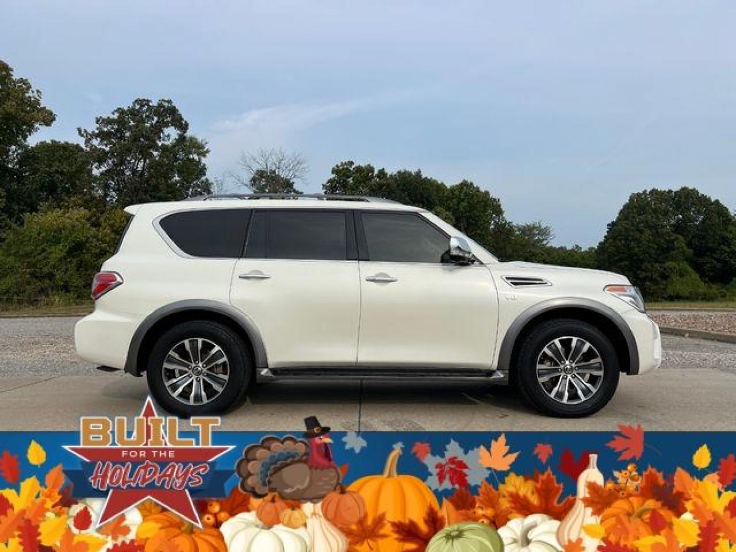 2018 WHITE /Black NISSAN ARMADA SL (JN8AY2NC2JX) with an 5.6L engine, Automatic transmission, located at 2990 Old Orchard Rd., Jackson, MO, 63755, 37.354214, -89.612106 - Photo#11