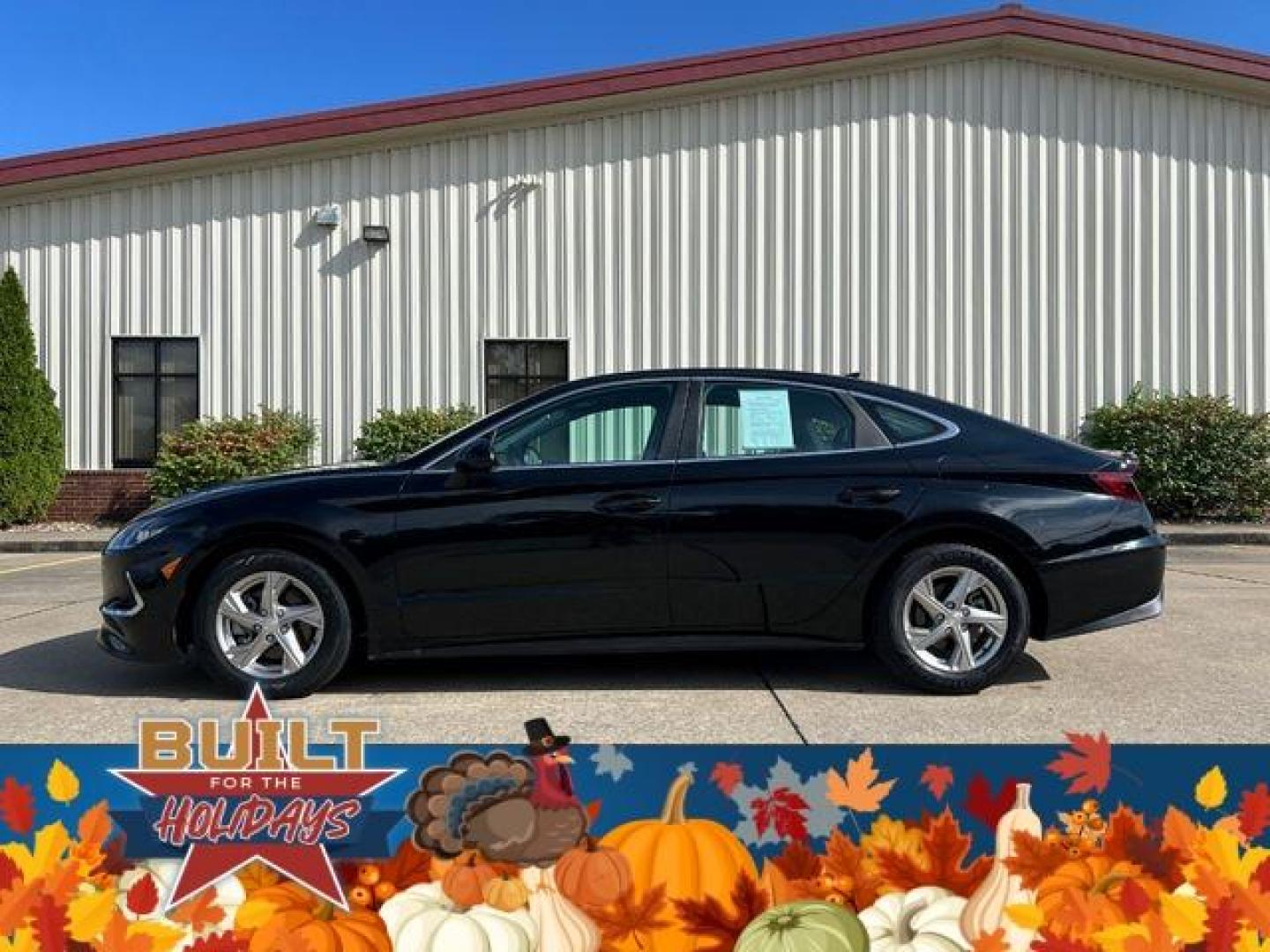 2020 BLACK /Dark gray HYUNDAI SONATA SE (5NPEG4JA3LH) with an 2.5L engine, Automatic transmission, located at 2990 Old Orchard Rd., Jackson, MO, 63755, 37.354214, -89.612106 - Photo#4