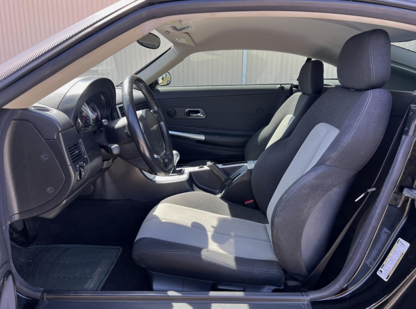 2007 Black /Black Cloth Chrysler Crossfire Coupe (1C3LN59L37X) with an 3.2L V6 engine, 6-Speed Manual transmission, located at 2990 Old Orchard Rd., Jackson, MO, 63755, 37.354214, -89.612106 - We have financing available and we accept trades! Fill out a credit application on our website or come by today! If you have any questions, give us a call at (573) 204-7777 or visit our website at firstautocredit.com. - Photo#4