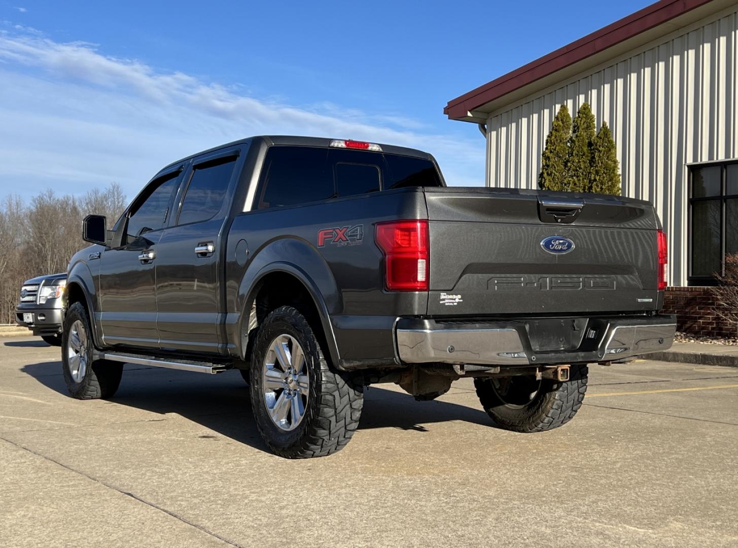 2018 GREY /Black FORD F150 LARIAT (1FTEW1EG5JK) with an 3.5L engine, Automatic transmission, located at 2990 Old Orchard Rd., Jackson, MO, 63755, 37.354214, -89.612106 - Photo#13