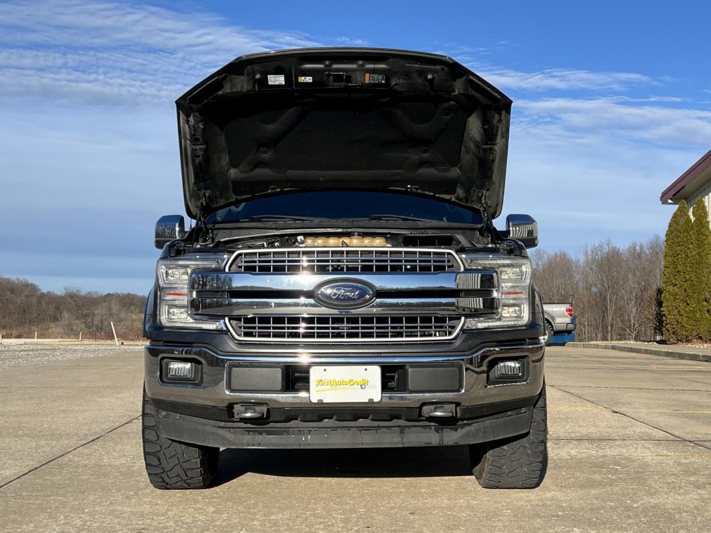 2018 GREY /Black FORD F150 LARIAT (1FTEW1EG5JK) with an 3.5L engine, Automatic transmission, located at 2990 Old Orchard Rd., Jackson, MO, 63755, 37.354214, -89.612106 - Photo#42