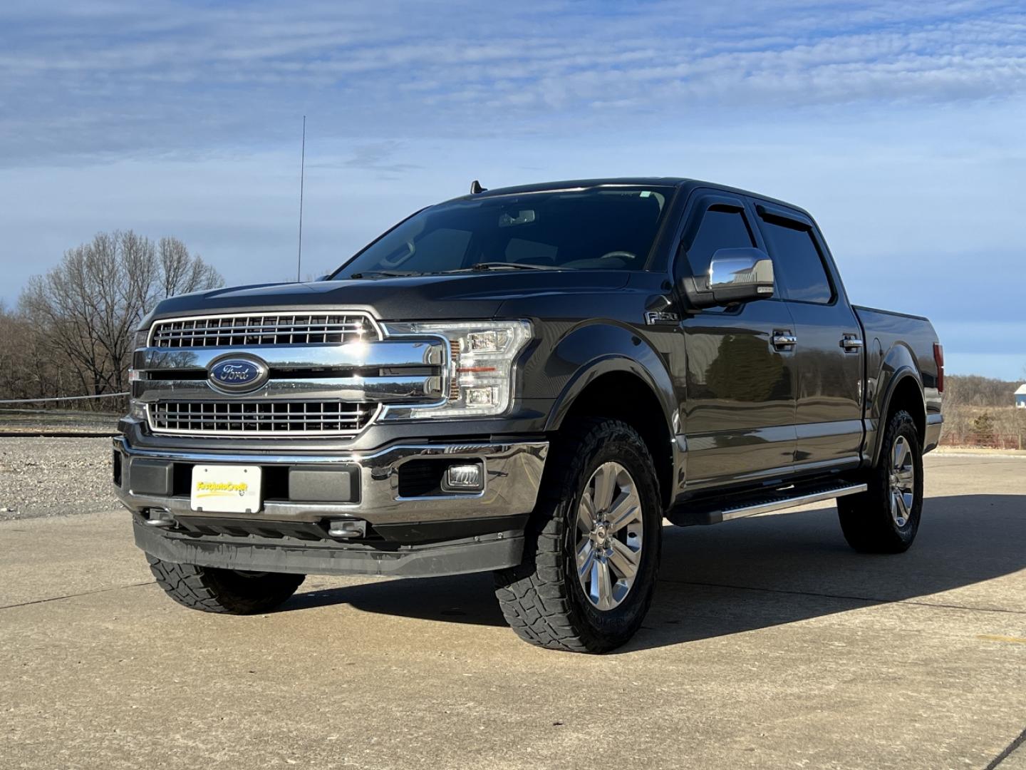 2018 GREY /Black FORD F150 LARIAT (1FTEW1EG5JK) with an 3.5L engine, Automatic transmission, located at 2990 Old Orchard Rd., Jackson, MO, 63755, 37.354214, -89.612106 - Photo#9