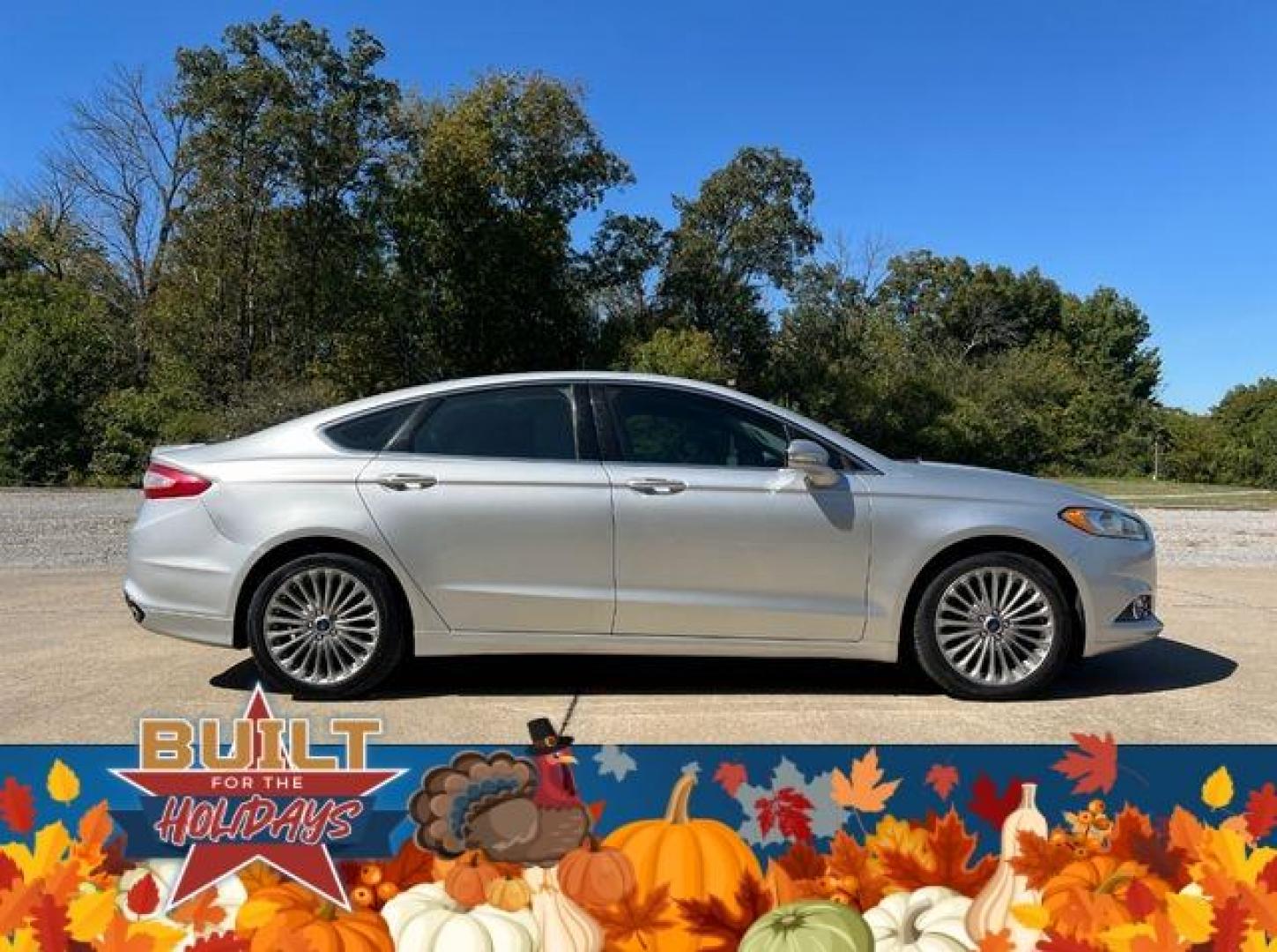 2014 SILVER /Black FORD FUSION TITANIUM (3FA6P0K9XER) with an 2.0L engine, Automatic transmission, located at 2990 Old Orchard Rd., Jackson, MO, 63755, 37.354214, -89.612106 - Photo#8