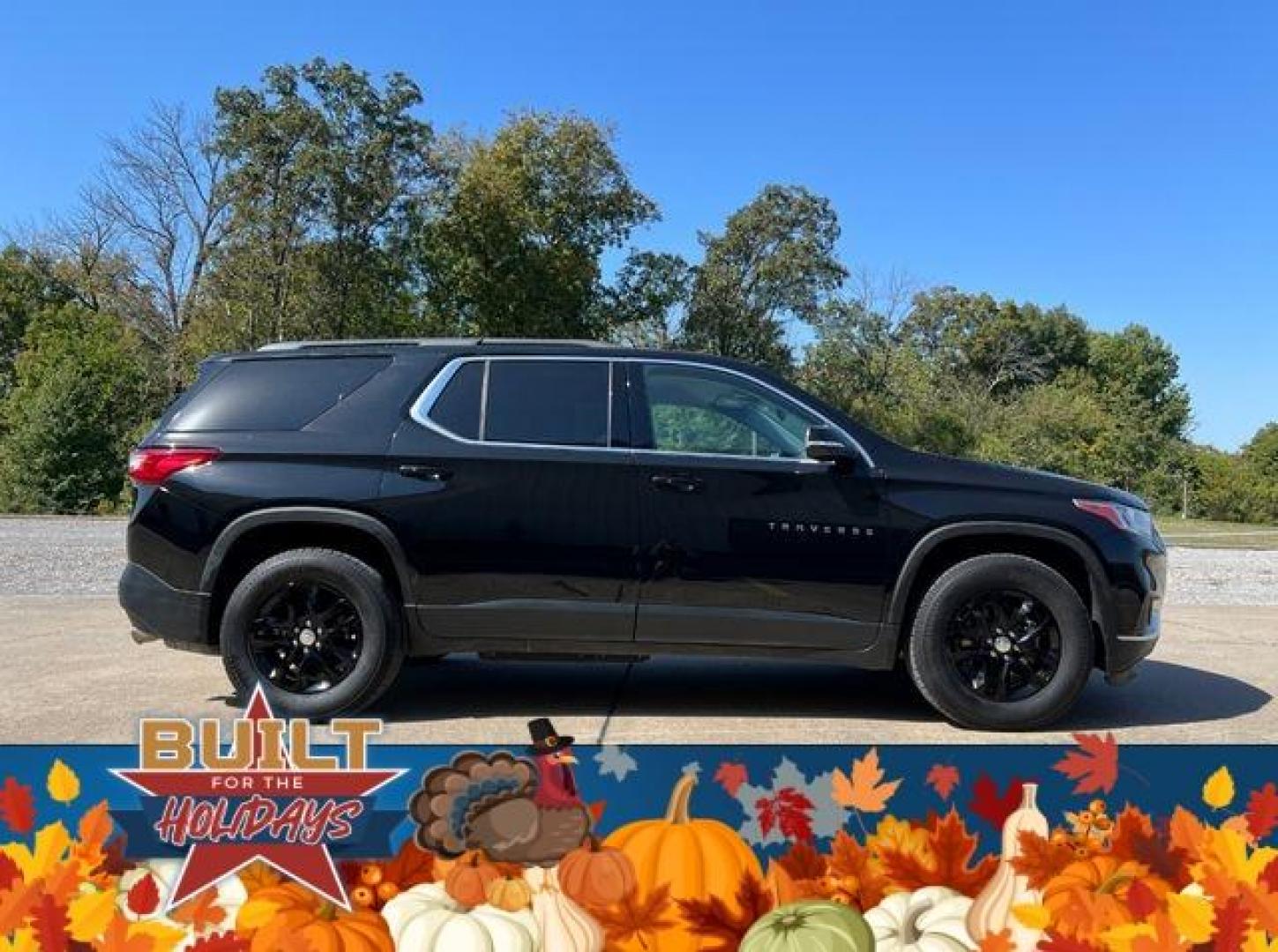 2021 BLACK /Gray CHEVROLET TRAVERSE LT (1GNERGKW4MJ) with an 3.6L engine, Automatic transmission, located at 2990 Old Orchard Rd., Jackson, MO, 63755, 37.354214, -89.612106 - Photo#8