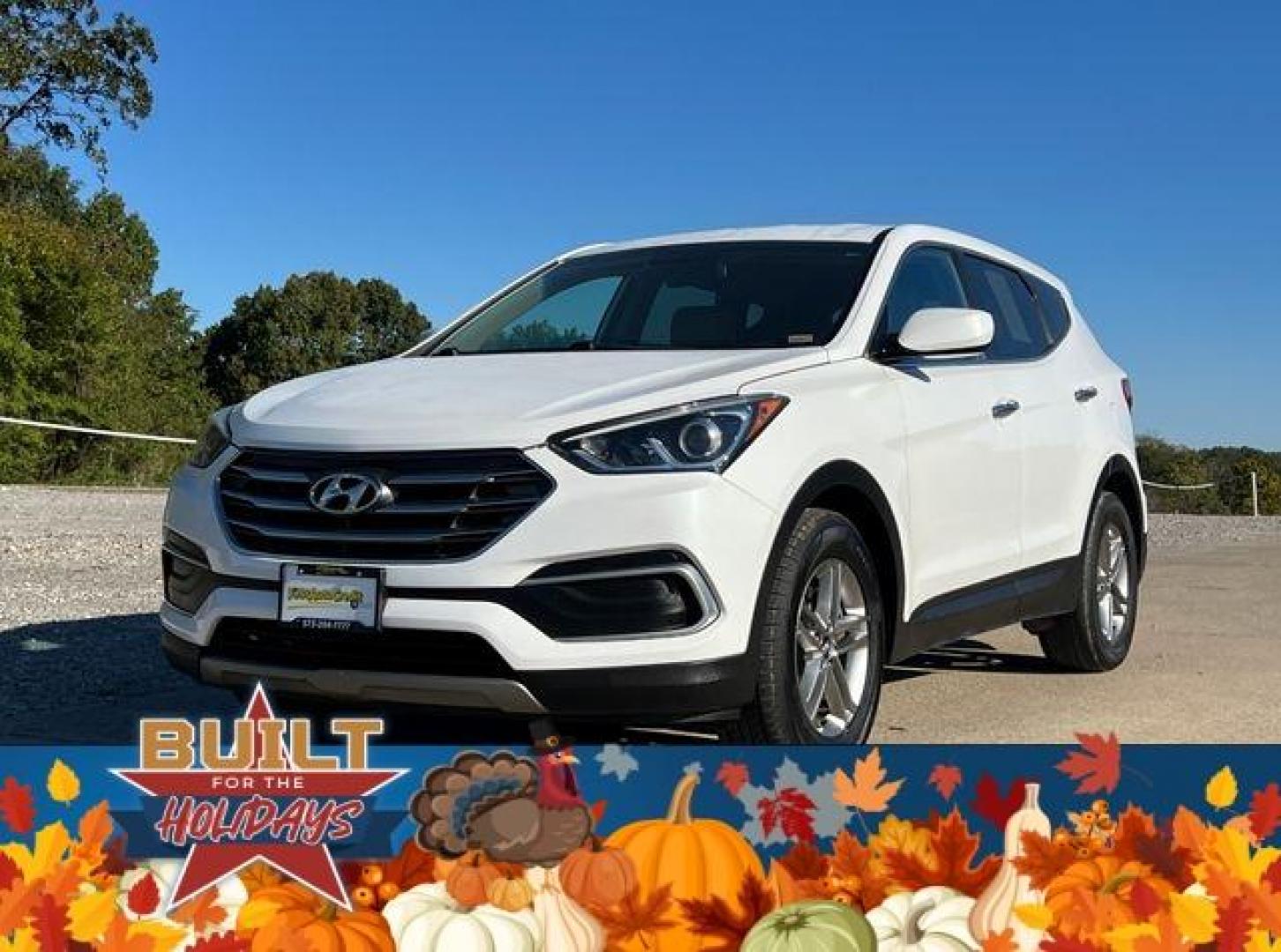 2018 WHITE /Tan HYUNDAI SANTA FE SPORT (5NMZTDLB2JH) with an 2.4L engine, Automatic transmission, located at 2990 Old Orchard Rd., Jackson, MO, 63755, 37.354214, -89.612106 - Photo#3