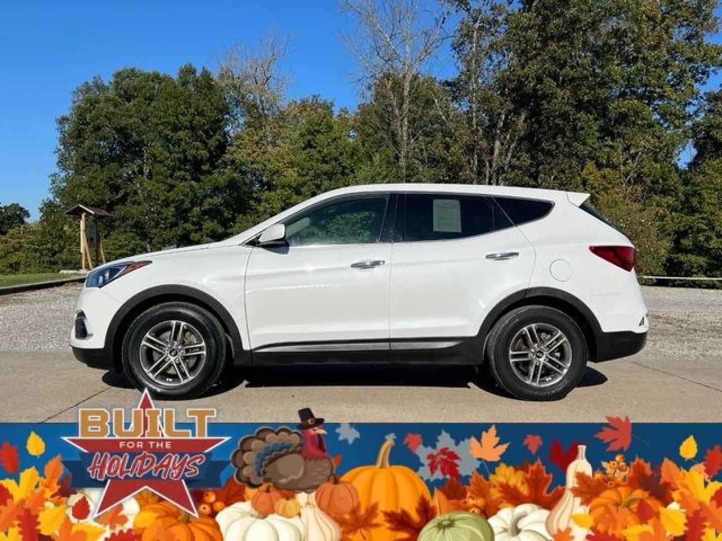 2018 WHITE /Tan HYUNDAI SANTA FE SPORT (5NMZTDLB2JH) with an 2.4L engine, Automatic transmission, located at 2990 Old Orchard Rd., Jackson, MO, 63755, 37.354214, -89.612106 - Photo#4