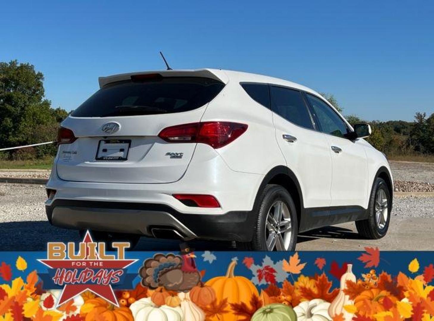 2018 WHITE /Tan HYUNDAI SANTA FE SPORT (5NMZTDLB2JH) with an 2.4L engine, Automatic transmission, located at 2990 Old Orchard Rd., Jackson, MO, 63755, 37.354214, -89.612106 - Photo#6