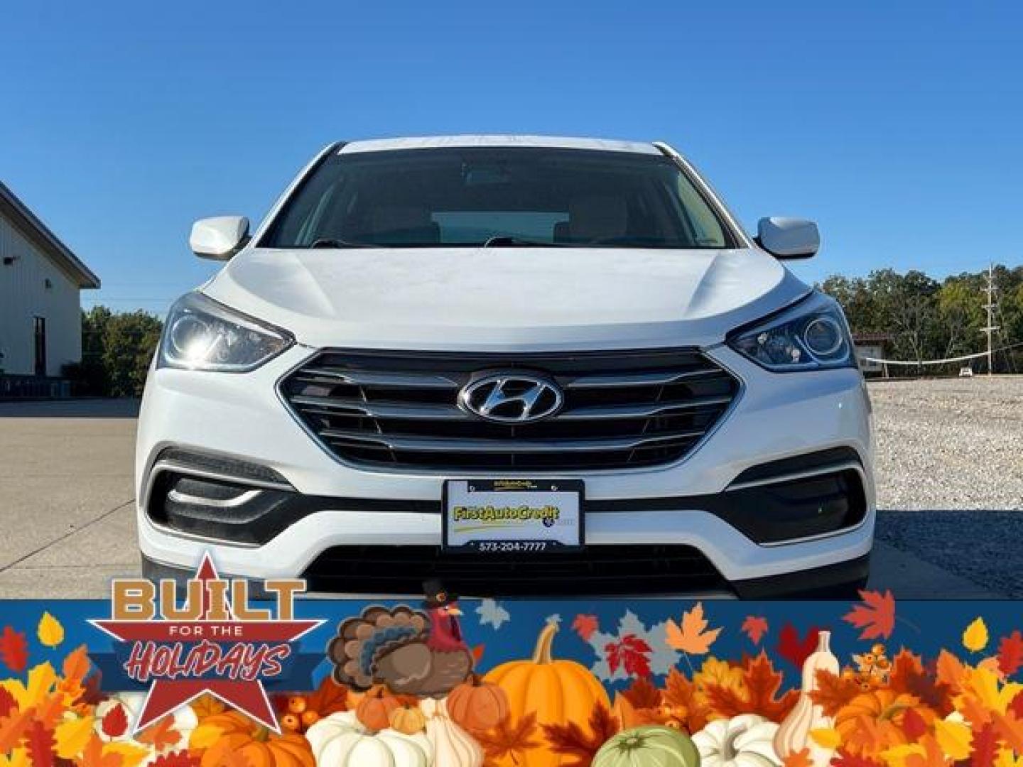 2018 WHITE /Tan HYUNDAI SANTA FE SPORT (5NMZTDLB2JH) with an 2.4L engine, Automatic transmission, located at 2990 Old Orchard Rd., Jackson, MO, 63755, 37.354214, -89.612106 - Photo#9