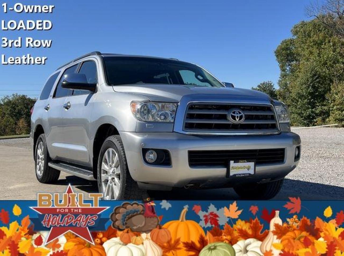 2014 SILVER /Gray TOYOTA SEQUOIA LIMITED (5TDJY5G11ES) with an 5.7L engine, Automatic transmission, located at 2990 Old Orchard Rd., Jackson, MO, 63755, 37.354214, -89.612106 - Photo#0