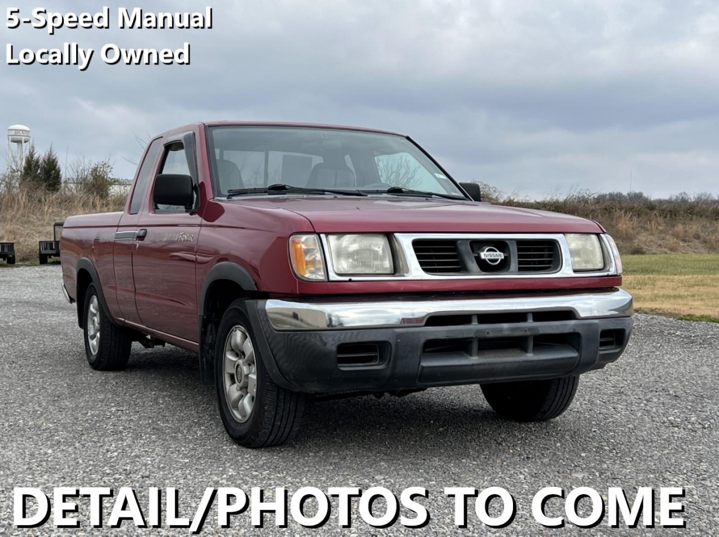 1998 MAROON /Gray Cloth Nissan Frontier SE King Cab (1N6DD26S3WC) with an 2.4L 4 Cyl. engine, 5-Speed Manual transmission, located at 2990 Old Orchard Rd., Jackson, MO, 63755, 37.354214, -89.612106 - We have financing available and we accept trades! Fill out a credit application on our website or come by today! If you have any questions, give us a call at (573) 204-7777 or visit our website at firstautocredit.com. - Photo#0