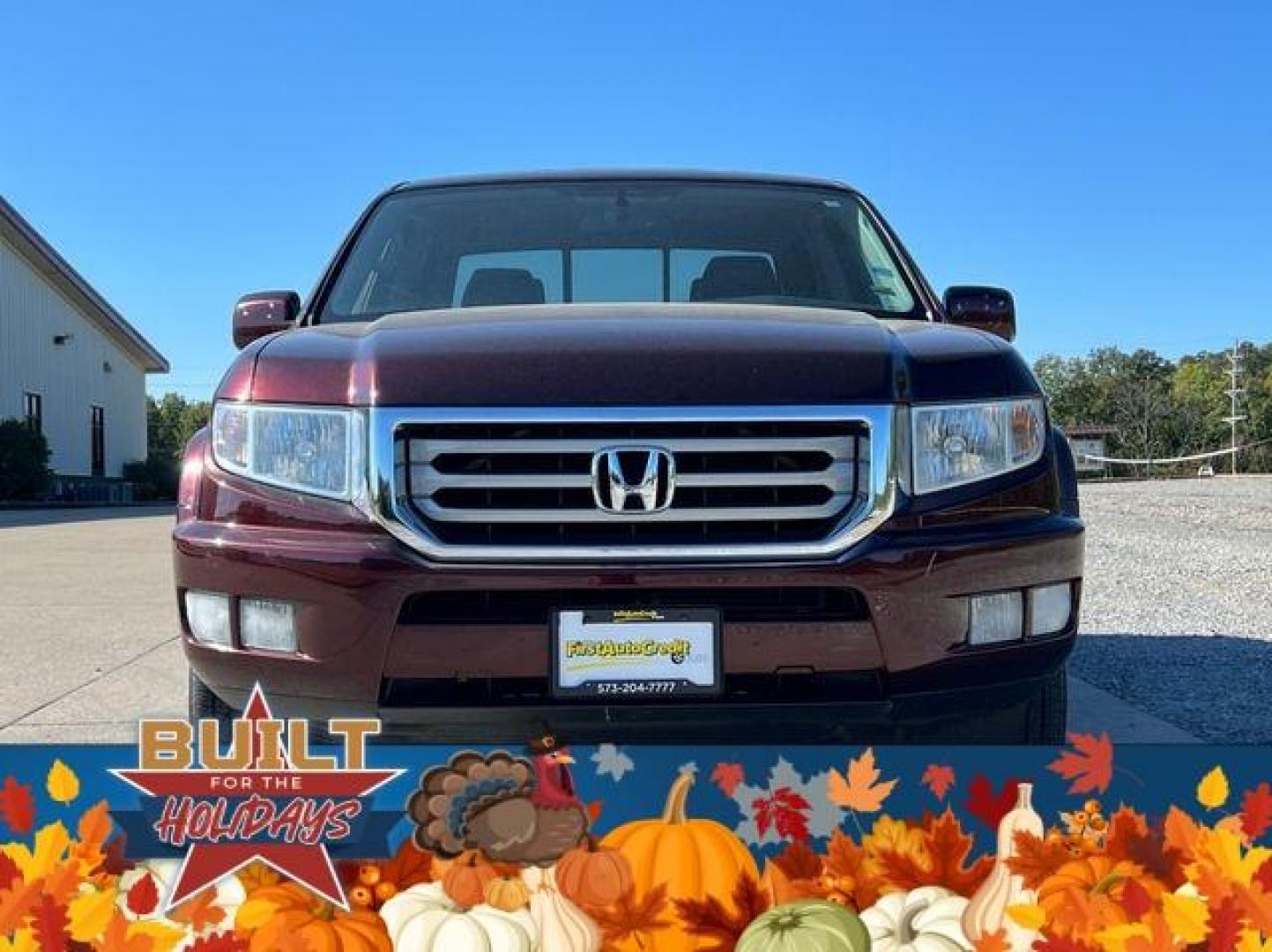 2013 MAROON /Black HONDA RIDGELINE RTL (5FPYK1F59DB) with an 3.5L engine, Automatic transmission, located at 2990 Old Orchard Rd., Jackson, MO, 63755, 37.354214, -89.612106 - Photo#15