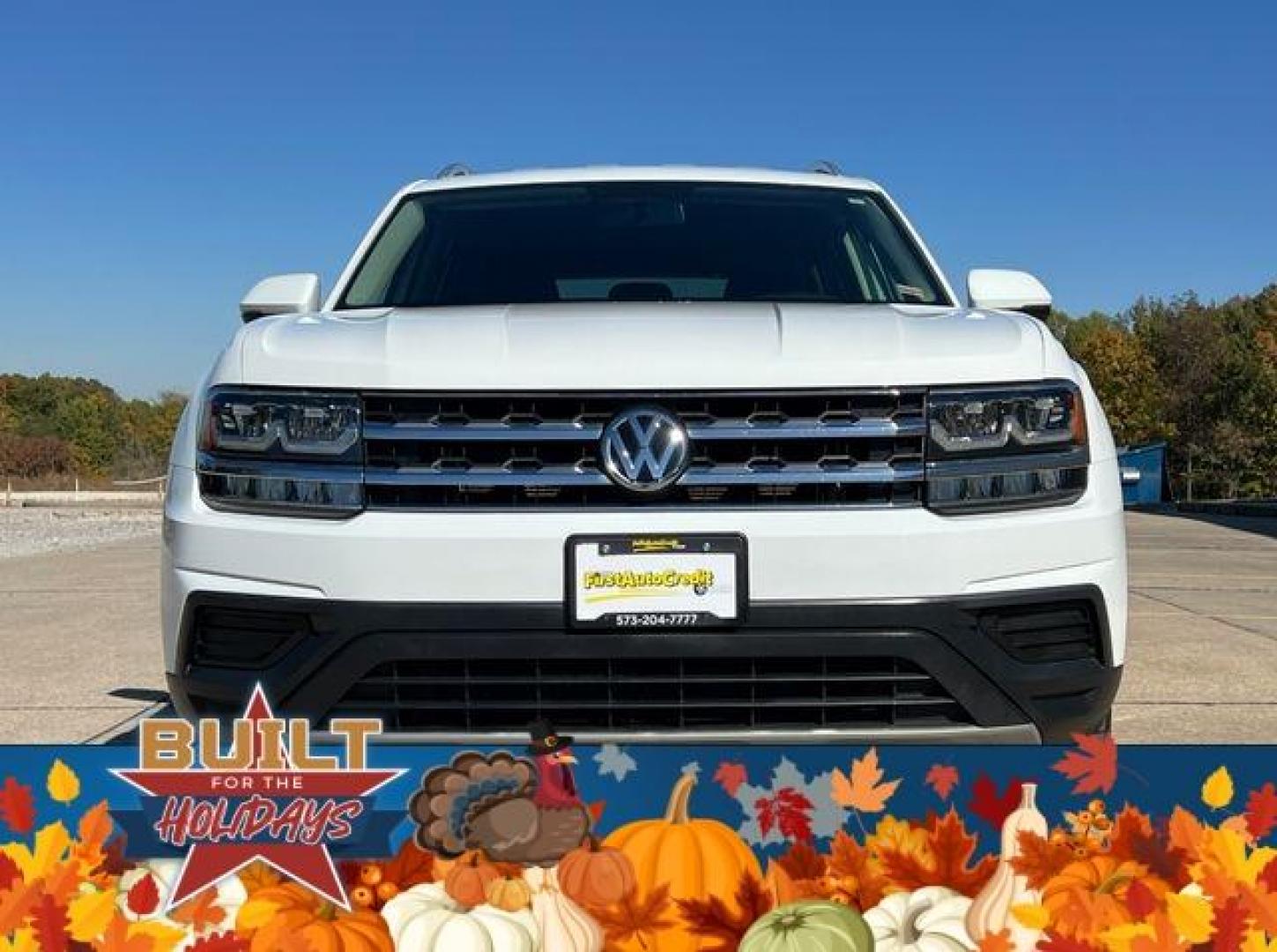 2018 WHITE /Black VOLKSWAGEN ATLAS S (1V2GR2CA3JC) with an 3.6L engine, Automatic transmission, located at 2990 Old Orchard Rd., Jackson, MO, 63755, 37.354214, -89.612106 - Photo#9