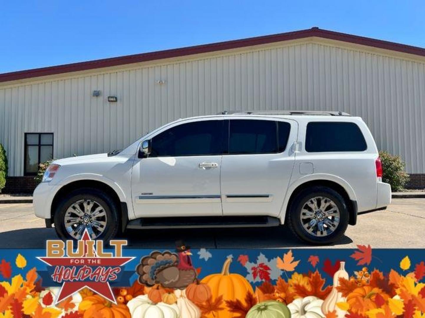 2015 WHITE /Tan NISSAN ARMADA PLATINUM (5N1BA0NE7FN) with an 5.6L engine, Automatic transmission, located at 2990 Old Orchard Rd., Jackson, MO, 63755, 37.354214, -89.612106 - Photo#10