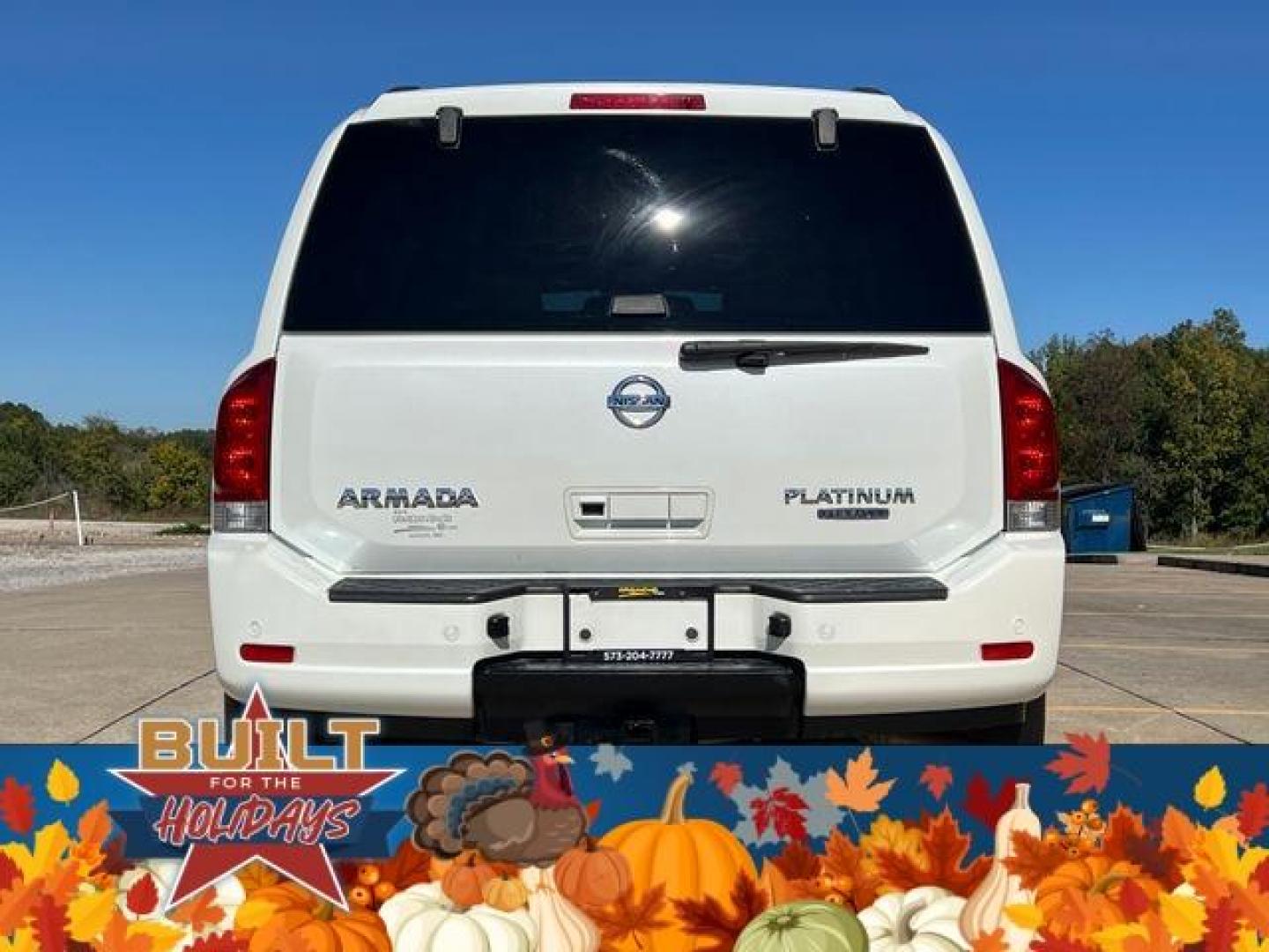 2015 WHITE /Tan NISSAN ARMADA PLATINUM (5N1BA0NE7FN) with an 5.6L engine, Automatic transmission, located at 2990 Old Orchard Rd., Jackson, MO, 63755, 37.354214, -89.612106 - Photo#14