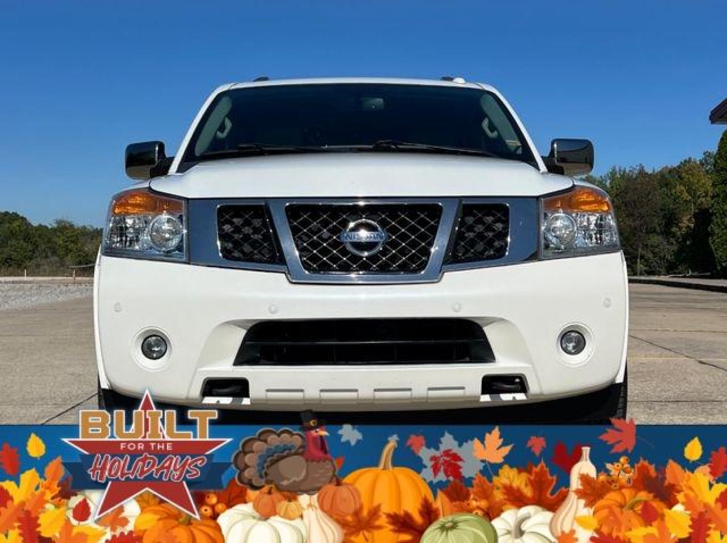 2015 WHITE /Tan NISSAN ARMADA PLATINUM (5N1BA0NE7FN) with an 5.6L engine, Automatic transmission, located at 2990 Old Orchard Rd., Jackson, MO, 63755, 37.354214, -89.612106 - Photo#15