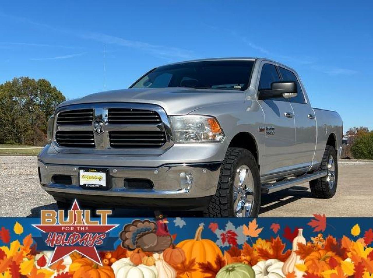 2016 SILVER /Gray RAM 1500 BIG HORN (1C6RR7TT5GS) with an 5.7L engine, Automatic transmission, located at 2990 Old Orchard Rd., Jackson, MO, 63755, 37.354214, -89.612106 - Photo#6